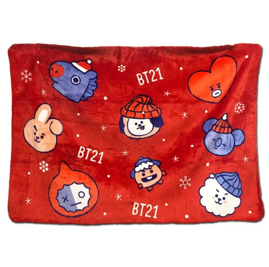 Новый Kpop BT21 Bangtan обувь для мальчиков BTS рождественское покрывало Симпатичные COOKY
