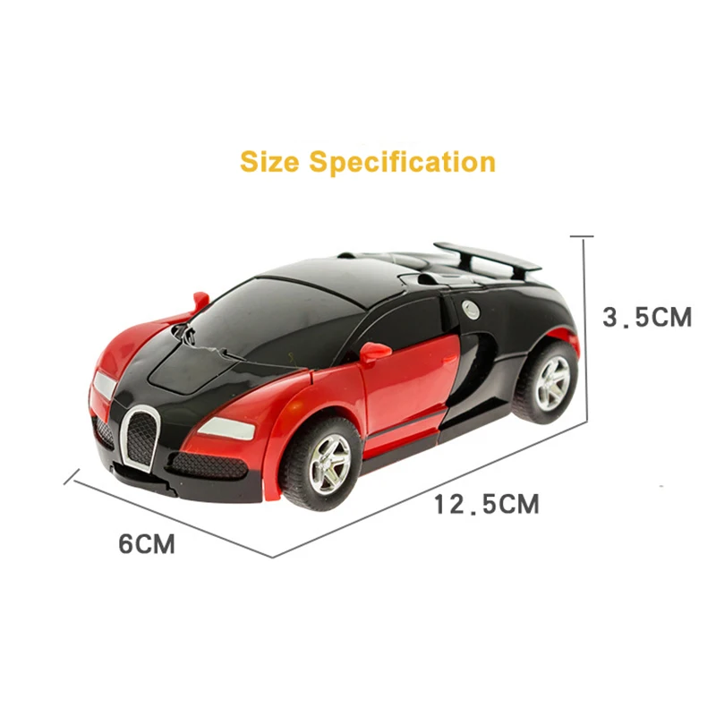 New Arrival One-key Deformation Car Toys Automatic Transform Robot Plastic Model Car Funny Toys For Boys Amazing Gifts Kid Toy 
New Arrival One-key Deformation Car Toys Automatic Transform Robot Plastic Model Car Funny Toys For Boys Amazing Gifts Kid Toy