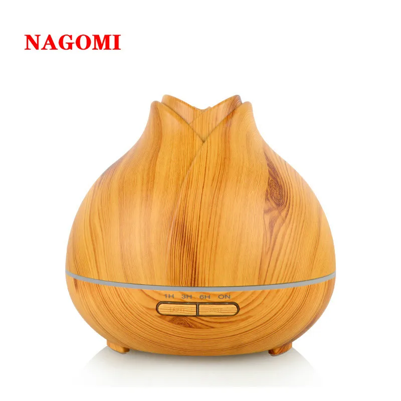 400ml Air Ultrasonic Humidifier Flower Wood Grain Aroma Essential Oil Diffuser With 7 LED Color Night Lights For Home Office
400ml Air Ultrasonic Humidifier Flower Wood Grain Aroma Essential Oil Diffuser With 7 LED Color Night Lights For Home Office