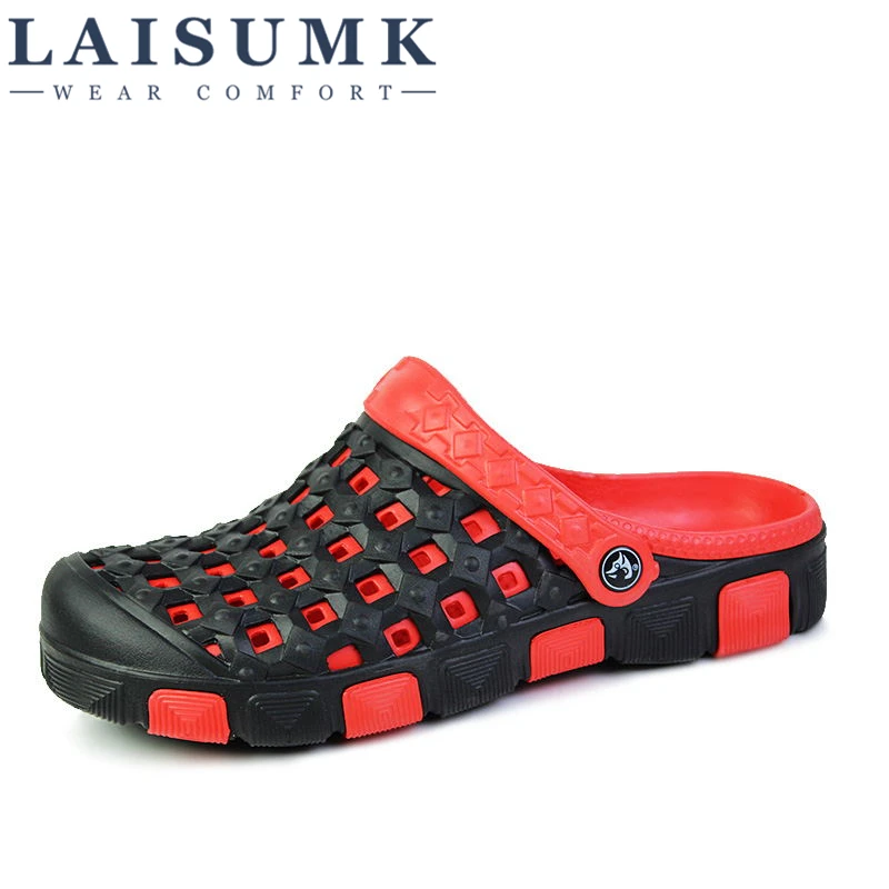 2020 LAISUMK Men Causal Summer Sandals Causal EVA Garden Crocus Clogs Soft Memory Foam Hospital Shoes Male Slip On Beach
2020 LAISUMK Men Causal Summer Sandals Causal EVA Garden Crocus Clogs Soft Memory Foam Hospital Shoes Male Slip On Beach