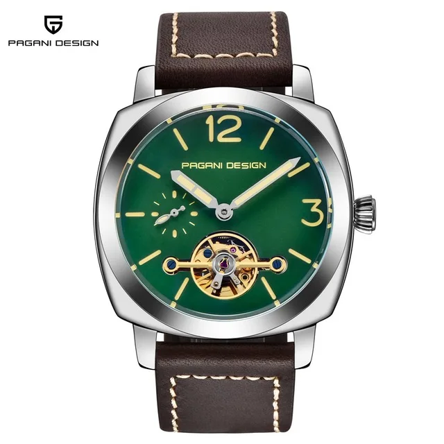 PAGANI DESIGN Mechanical Watch Men Luxury Brand Leather Band Automatic Business Watch Waterproof 50M Male Clock Montre Homme
PAGANI DESIGN Mechanical Watch Men Luxury Brand Leather Band Automatic Business Watch Waterproof 50M Male Clock Montre Homme