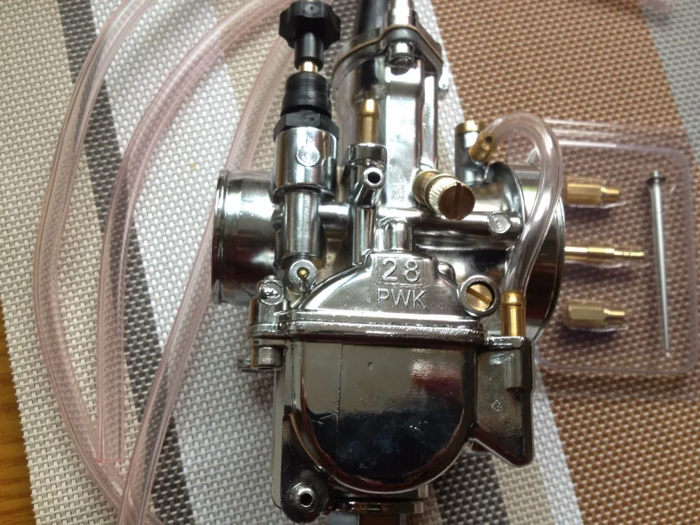 free shipping new carburetor 28mm for PWK 2-stroke racing for flat side replace for keihin for OKO carb chrome
free shipping new carburetor 28mm for PWK 2-stroke racing for flat side replace for keihin for OKO carb chrome