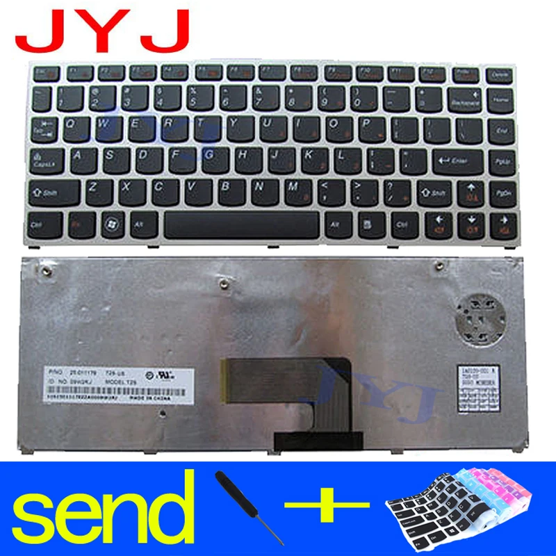 NEW Laptop keyboard For LENOVO U460 U460A with silver Frame Send a transparent protective film
NEW Laptop keyboard For LENOVO U460 U460A with silver Frame Send a transparent protective film