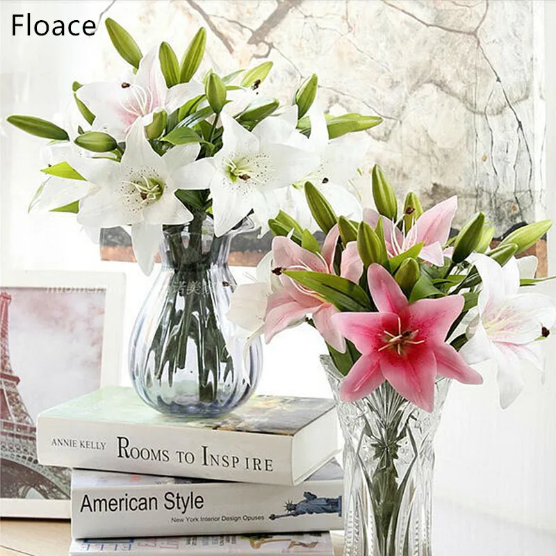 11pcs 3 heads real touch PVC artificial lily decorative flower Home decorations Wedding Party or Birthday
11pcs 3 heads real touch PVC artificial lily decorative flower Home decorations Wedding Party or Birthday