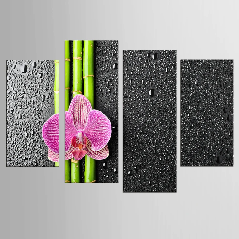 4 Pcs/Set Nature Butterfly Orchid Flower Zen Stones Painting Wall Art Bamboo Picture Print on Canvas Modern Art Wall
4 Pcs/Set Nature Butterfly Orchid Flower Zen Stones Painting Wall Art Bamboo Picture Print on Canvas Modern Art Wall