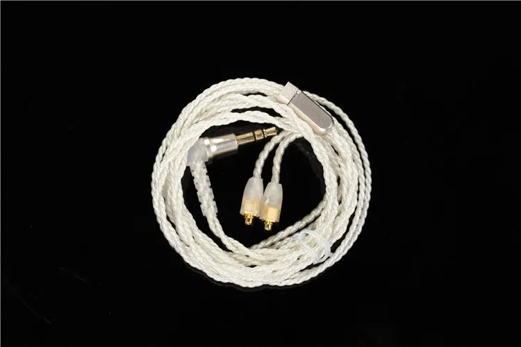 Silver square core copper plated silver earphone upgrade line For Shure MMCX SE215 SE425 SE535 SE846 UE900 T1 T2
Silver square core copper plated silver earphone upgrade line For Shure MMCX SE215 SE425 SE535 SE846 UE900 T1 T2