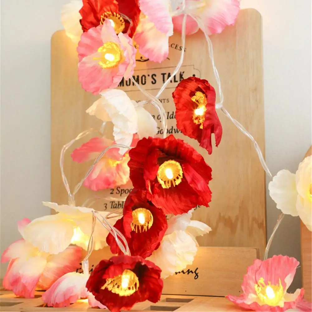 Led Red Flower Fairy String Lights Room Christmas Fashion Holiday Wedding Party Decoration Lighting
Led Red Flower Fairy String Lights Room Christmas Fashion Holiday Wedding Party Decoration Lighting