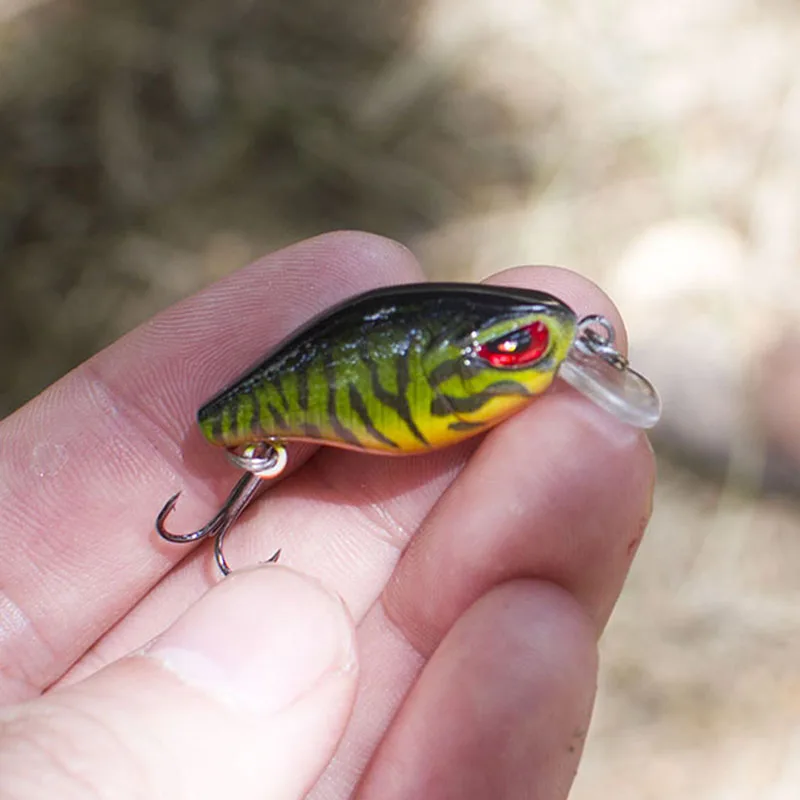 SEALURER Fishing Mini Crankbaits 10# Hooks 3.5cm 2.1g Floating Minnow Lures Wobbler Plastic Hard Lures Baits Swimbaits 1pcs B077
SEALURER Fishing Mini Crankbaits 10# Hooks 3.5cm 2.1g Floating Minnow Lures Wobbler Plastic Hard Lures Baits Swimbaits 1pcs B077