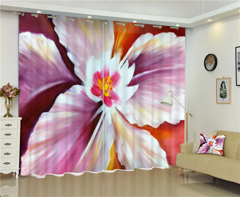 Modern Fashion flowers Printing 3D Blackout Curtains For Bedding room Living room Hotel Drapes Cortinas Para Sala
Modern Fashion flowers Printing 3D Blackout Curtains For Bedding room Living room Hotel Drapes Cortinas Para Sala