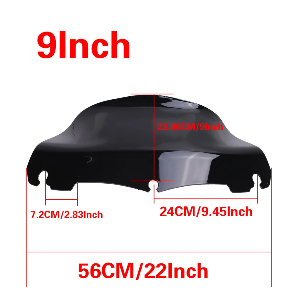 6" / 9" Windscreen Motorcycle For Electra Street Glide Classic Trike Windshield Wind Deflectors Accessories 1996-Later
6" / 9" Windscreen Motorcycle For Electra Street Glide Classic Trike Windshield Wind Deflectors Accessories 1996-Later