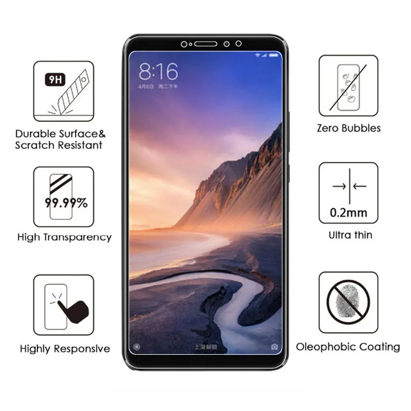 Стекло Mi Max 3 для Xiaomi 2 чехол из закаленного стекла Xiomi Xaomi Xiami mi Max3 Max2 Защитная