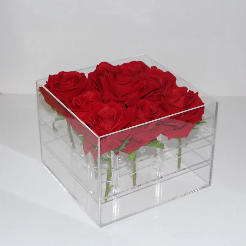 New Fashion Acrylic Flowers Box Rose Keep Fresh Box Water Jets for Flowers Rose Gift Jewelry Display Jewelry Rose Storage Box
New Fashion Acrylic Flowers Box Rose Keep Fresh Box Water Jets for Flowers Rose Gift Jewelry Display Jewelry Rose Storage Box