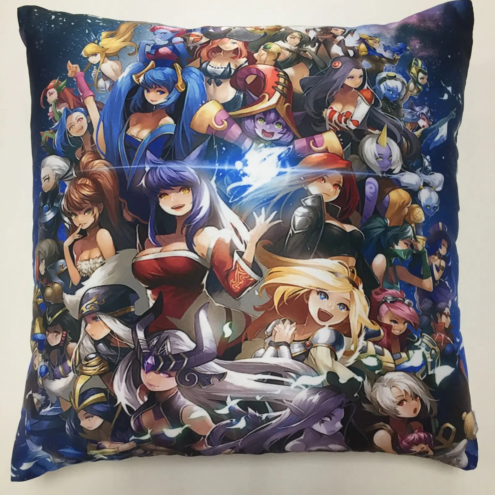 Suef Аниме Манга игровая Лига Легенд LOL Sona двухсторонняя диванная подушка крышка 253