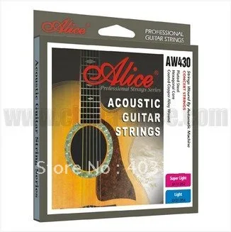 Acoustic Guitar Strings Alice AW430-SL .011-.052 inch Guitar Strings WHOLESALE
Acoustic Guitar Strings Alice AW430-SL .011-.052 inch Guitar Strings WHOLESALE