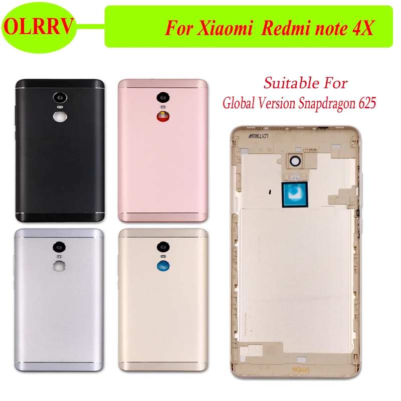 OLRRV для Xiaomi Redmi note 4X чехол аккумулятора защитный телефона Snapdragon 625|Бамперы| |