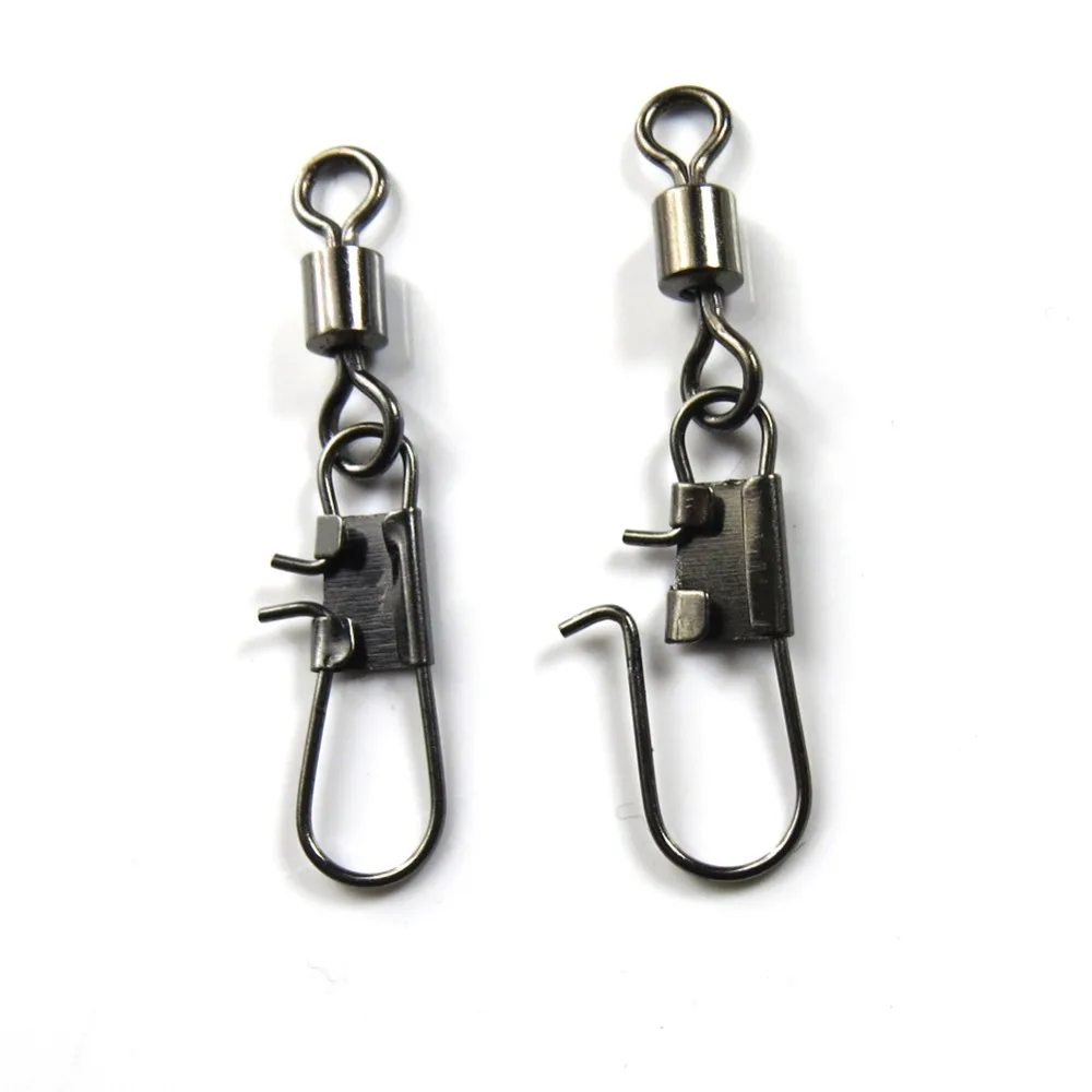 200pcs rolling swivels with interlock snap fishing swivels snap fishing tackle fishing accessories pesca size4/0 to 12
200pcs rolling swivels with interlock snap fishing swivels snap fishing tackle fishing accessories pesca size4/0 to 12