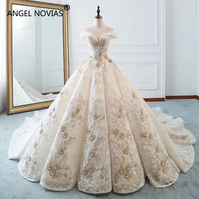 Женское длинное свадебное платье ANGEL NOVIAS, длинное платье для невесты из Саудовской Аравии, Турция, 2020
Женское длинное свадебное платье ANGEL NOVIAS, длинное платье для невесты из Саудовской Аравии, Турция, 2020
