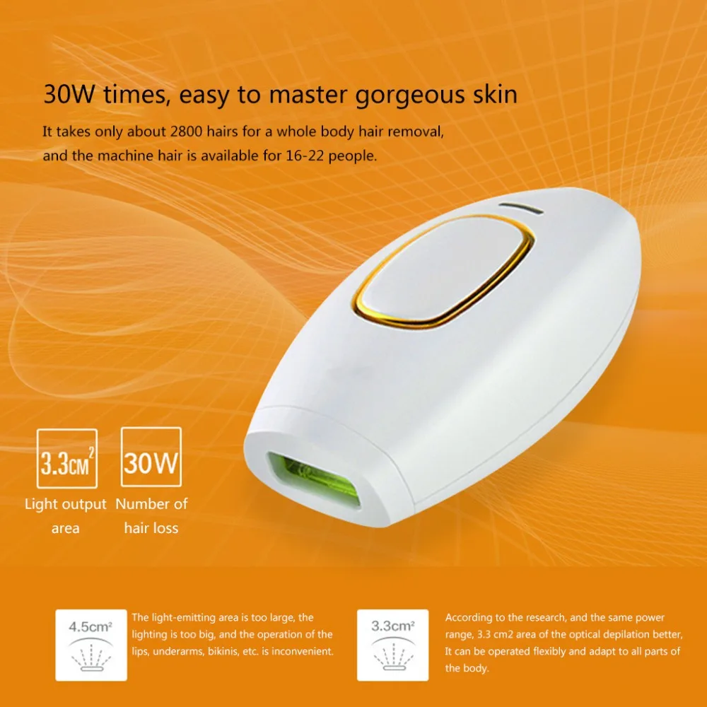 300000 Flash Professional Permanent IPL Epilator Laser Hair Removal Electric Photo Women Painless Threading Hair Remover Machine
300000 Flash Professional Permanent IPL Epilator Laser Hair Removal Electric Photo Women Painless Threading Hair Remover Machine