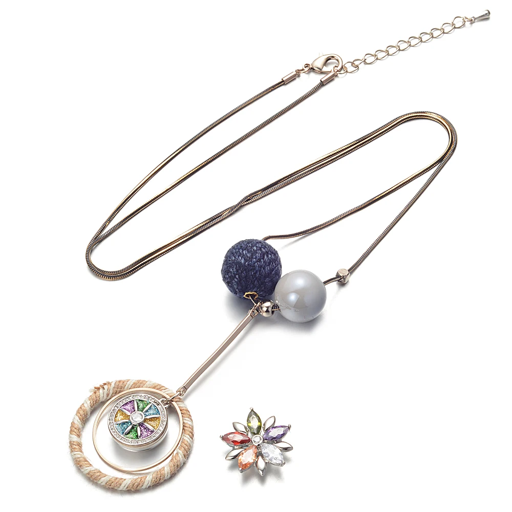 Newest Vocheng Snap Charms Pendant Necklace Jewelry With 80CM Stainless steel Chain fits 18mm GingerSnaps NN-693
Newest Vocheng Snap Charms Pendant Necklace Jewelry With 80CM Stainless steel Chain fits 18mm GingerSnaps NN-693