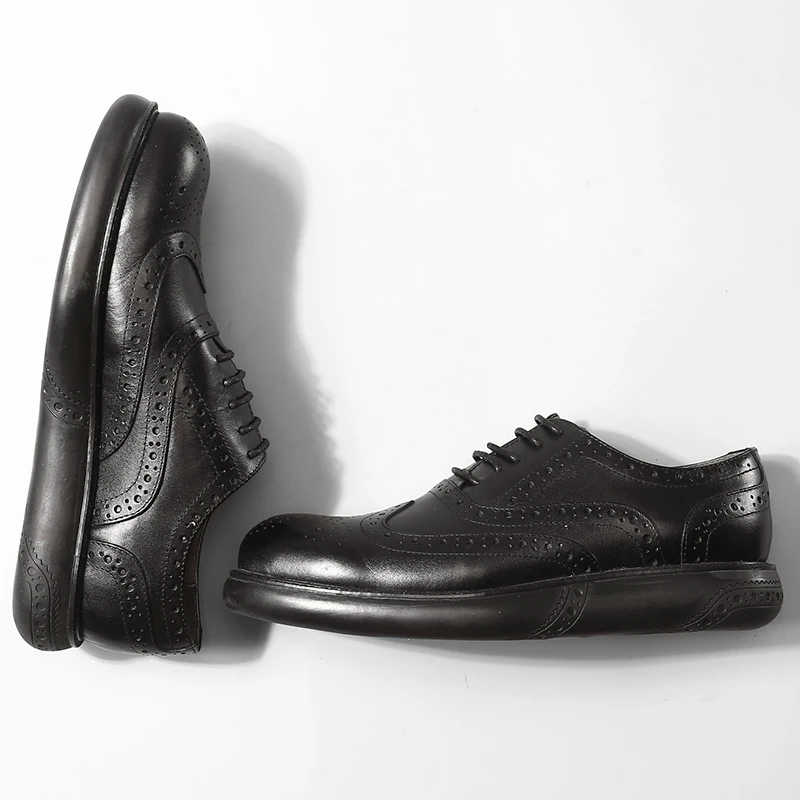 2017 Fashion genuine leather shoes high platform Oxford men shoes black Bullock Vintage carved casual shoes men drop shipping
2017 Fashion genuine leather shoes high platform Oxford men shoes black Bullock Vintage carved casual shoes men drop shipping