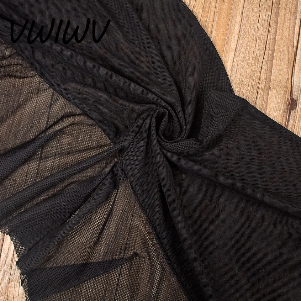 VWIWV 2019 Summer New One Piece Set Women Sexy Mesh See through bodysuit Long Ruffle Bottom Women Clothing Casual Club Outfits
VWIWV 2019 Summer New One Piece Set Women Sexy Mesh See through bodysuit Long Ruffle Bottom Women Clothing Casual Club Outfits