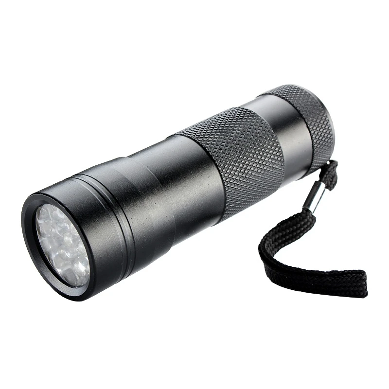 UV Flashlight 395-400nm LED Aluminium Invisible Ink Pet Urine Detector 12 LED UV Purple Violet Flashlight Torch Light 3xAAA
UV Flashlight 395-400nm LED Aluminium Invisible Ink Pet Urine Detector 12 LED UV Purple Violet Flashlight Torch Light 3xAAA