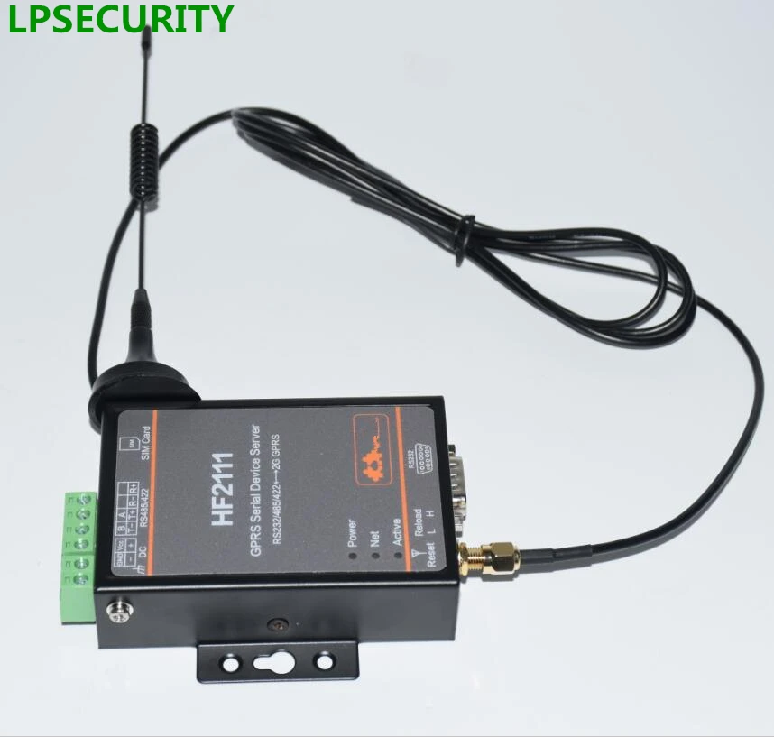 LPSECURITY серийный RS422 RS232 RS485 к GPRS DTU модуль серверный контроллер Поддержка GSM/GPRS|serial