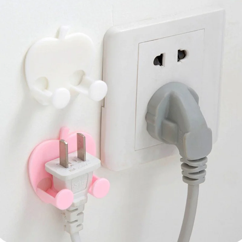 2PC Practical Self-AdheSive Power Plug Socket Holder Sticky Hooks Home Hotel Wall Hanger Storage Tools
2PC Practical Self-AdheSive Power Plug Socket Holder Sticky Hooks Home Hotel Wall Hanger Storage Tools