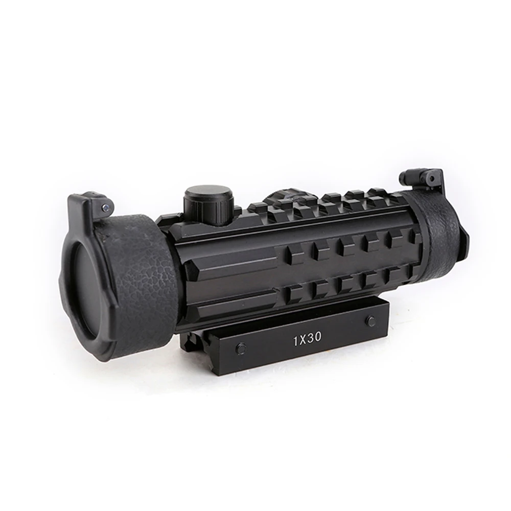 Hunting 1X30 Rifle Scope With RIS Rails Mount Tactical Optical Riflescope Red Dot Sight Air Gun Scope
Hunting 1X30 Rifle Scope With RIS Rails Mount Tactical Optical Riflescope Red Dot Sight Air Gun Scope