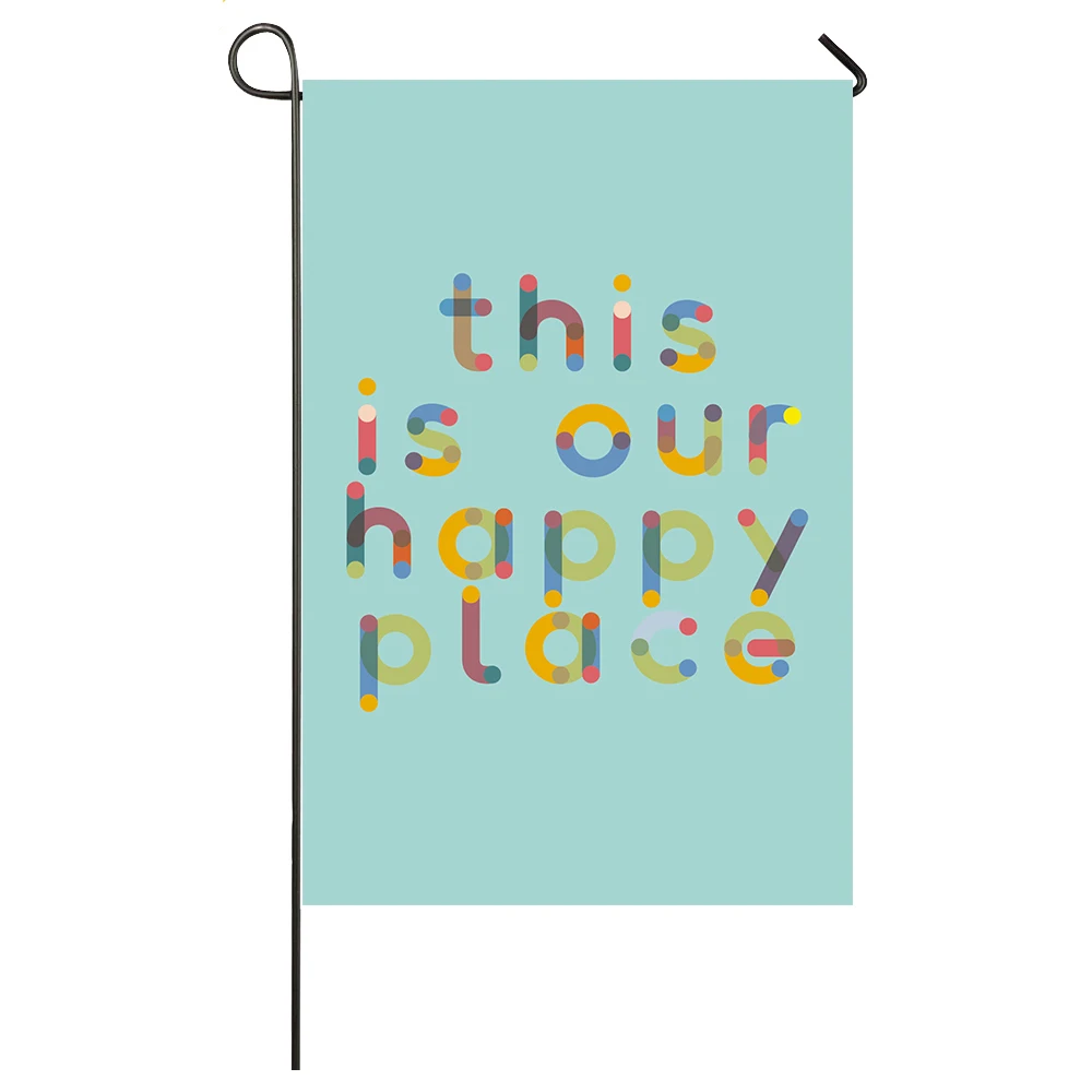 This Is Our Happy Place Garden Flag Home Decor Flags Happy Festival Household Hanging Flag
This Is Our Happy Place Garden Flag Home Decor Flags Happy Festival Household Hanging Flag