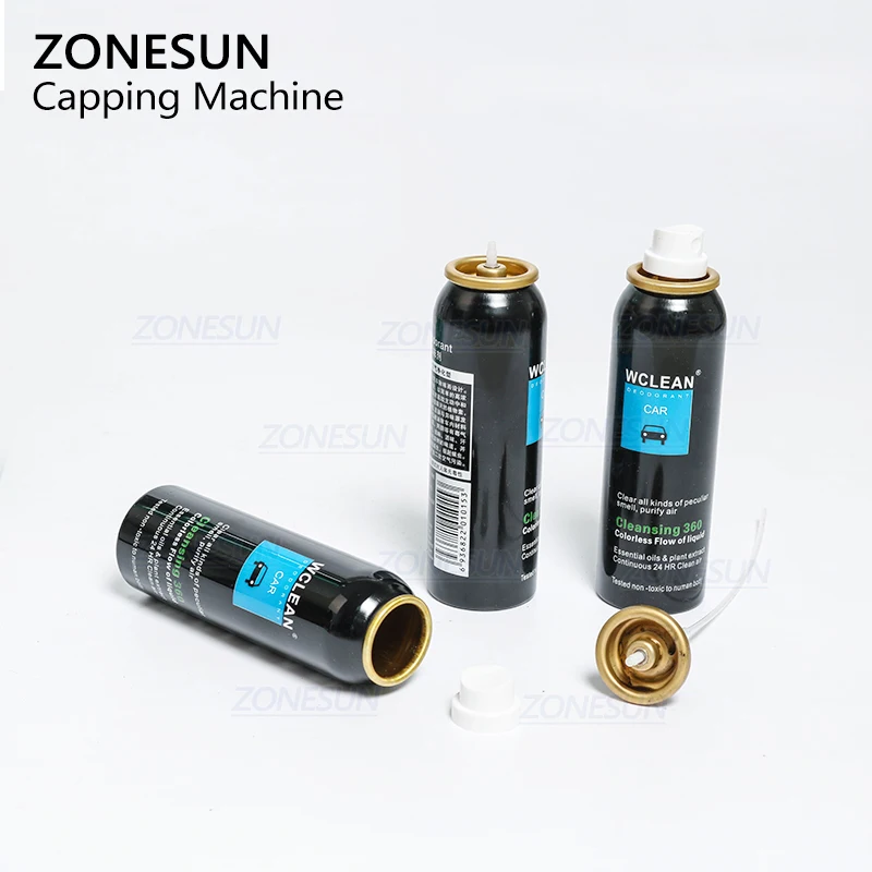 ZONESUN Manual Spray Bottle Aerosol Aluminium Bottle Crimping Capping Pressing Machine For Sunscreen Spray Medicine Car Cleaner
ZONESUN Manual Spray Bottle Aerosol Aluminium Bottle Crimping Capping Pressing Machine For Sunscreen Spray Medicine Car Cleaner