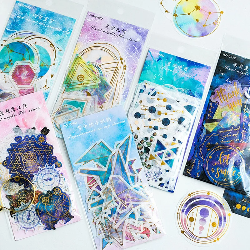60 pcs/lot vintage gilding starry paper sticker package DIY diary decoration sticker album scrapbooking
60 pcs/lot vintage gilding starry paper sticker package DIY diary decoration sticker album scrapbooking