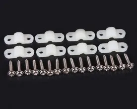 8pcs*L20xW7xH6mm Arch Style Fastener/ Arch Mounting Strap with 16pcs*M2.3x10mm Screw
8pcs*L20xW7xH6mm Arch Style Fastener/ Arch Mounting Strap with 16pcs*M2.3x10mm Screw
