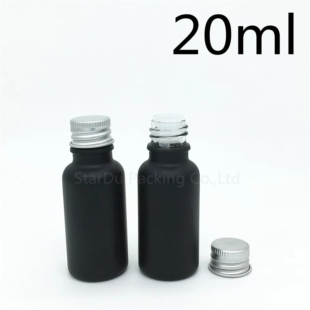 Free Shipping 500pcs 20ML Black Frosted Glass Bottle 20ml Vials Essential Oil Bottle With Aluminum Cover Perfume Bottles
Free Shipping 500pcs 20ML Black Frosted Glass Bottle 20ml Vials Essential Oil Bottle With Aluminum Cover Perfume Bottles