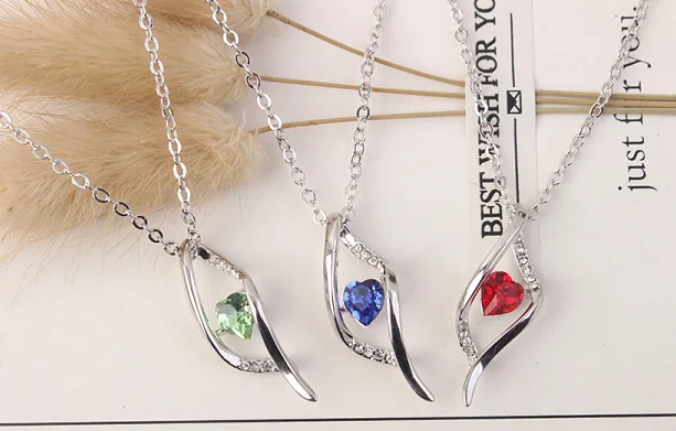 Trendy Crystal From Swarovski Heart Pendant And Necklaces Romantic Jewelry Silver Color For Women Wedding Girlfriend Wife Gifts
Trendy Crystal From Swarovski Heart Pendant And Necklaces Romantic Jewelry Silver Color For Women Wedding Girlfriend Wife Gifts