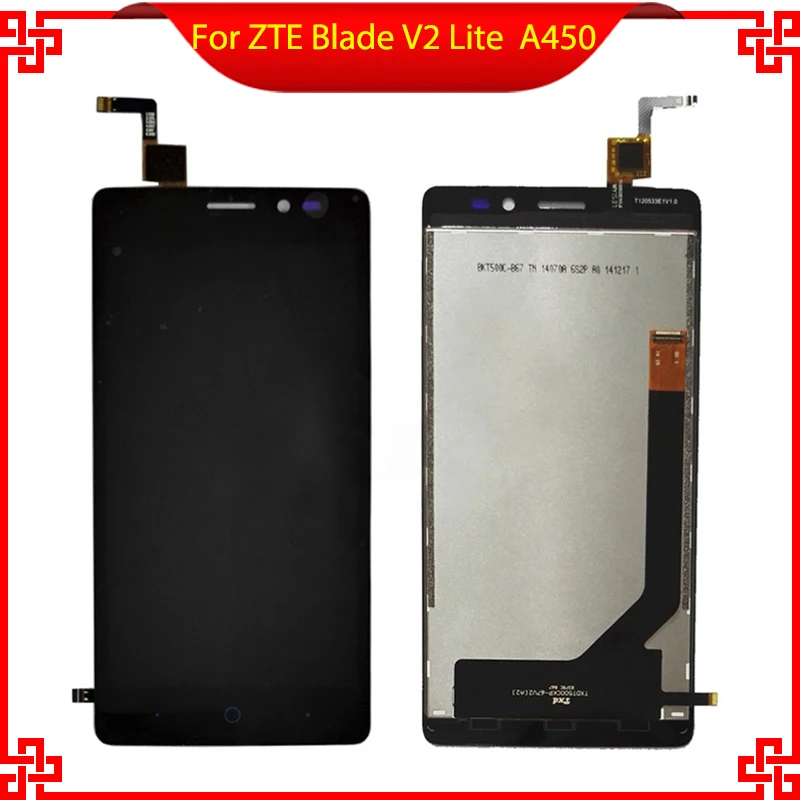 Original LCD display Touch Screen digitizer For ZTE Blade V2 Lite A450 Touchscreen Panel Sensor Lens Glass Free tracking number
Original LCD display Touch Screen digitizer For ZTE Blade V2 Lite A450 Touchscreen Panel Sensor Lens Glass Free tracking number
