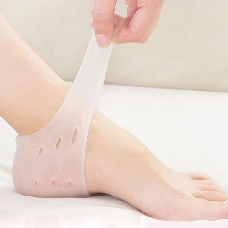 1 пара силиконовые Увлажняющие гелевые носки для пятки|gel heel socks|silicone moisturizing gel