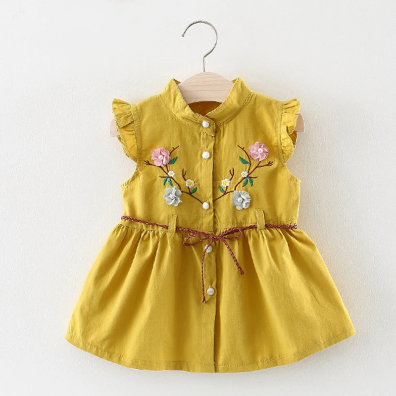 Baby Dresses 2018 New Summer Baby Girls Clothes Flowers Embroidery Princess Newborn Dresses For 6M-24M
Baby Dresses 2018 New Summer Baby Girls Clothes Flowers Embroidery Princess Newborn Dresses For 6M-24M