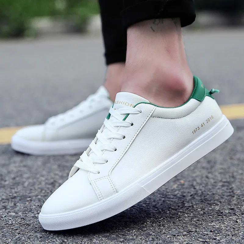 2019 Spring New Brand Men's Casual Shoes Breathable Wear Shoes Comfortable White Round Head Lace Walking Flat Shoes Snekaers
2019 Spring New Brand Men's Casual Shoes Breathable Wear Shoes Comfortable White Round Head Lace Walking Flat Shoes Snekaers