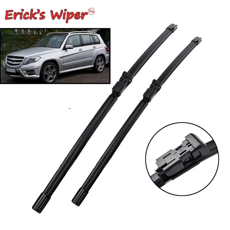 Erick's Wiper LHD Front Wiper Blades For Mercedes-Benz GLK-Class X204 2014 - 2015 Windshield Windscreen Front Window 22"+19"
Erick's Wiper LHD Front Wiper Blades For Mercedes-Benz GLK-Class X204 2014 - 2015 Windshield Windscreen Front Window 22"+19"