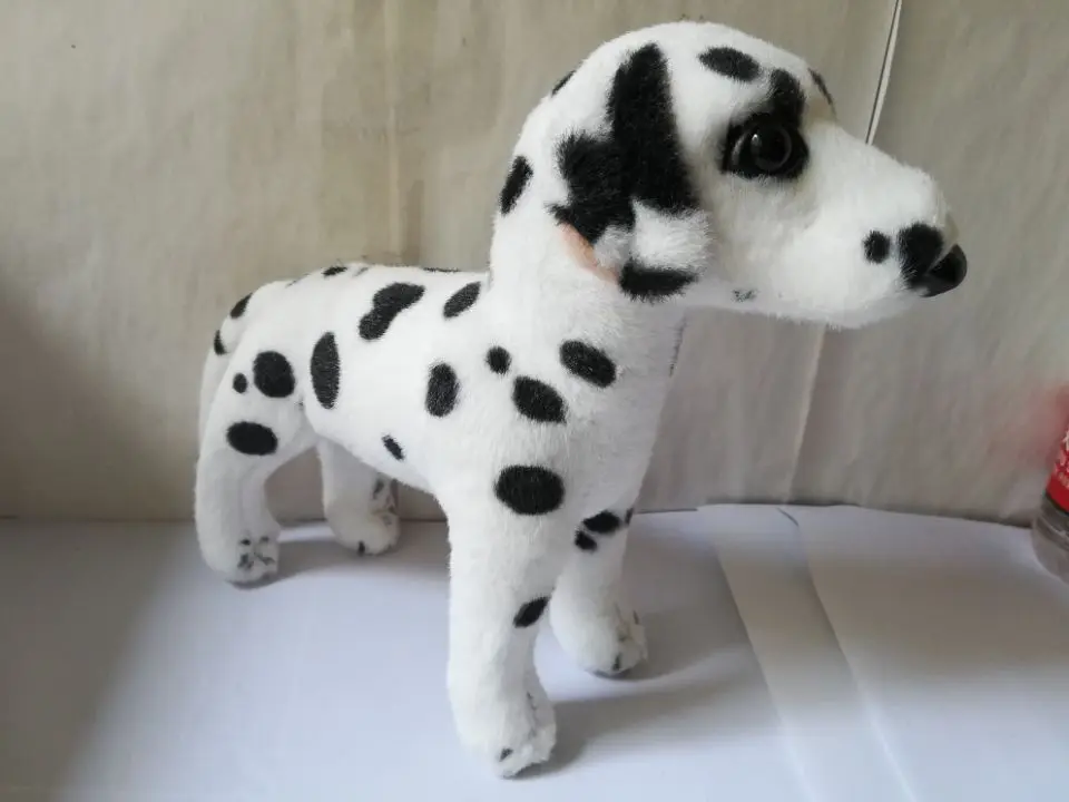 Игрушка плюшевая далматинская, стоящая собака, мягкая кукла, подарок на день рождения, около 27x25 см, b1102
Игрушка плюшевая далматинская, стоящая собака, мягкая кукла, подарок на день рождения, около 27x25 см, b1102