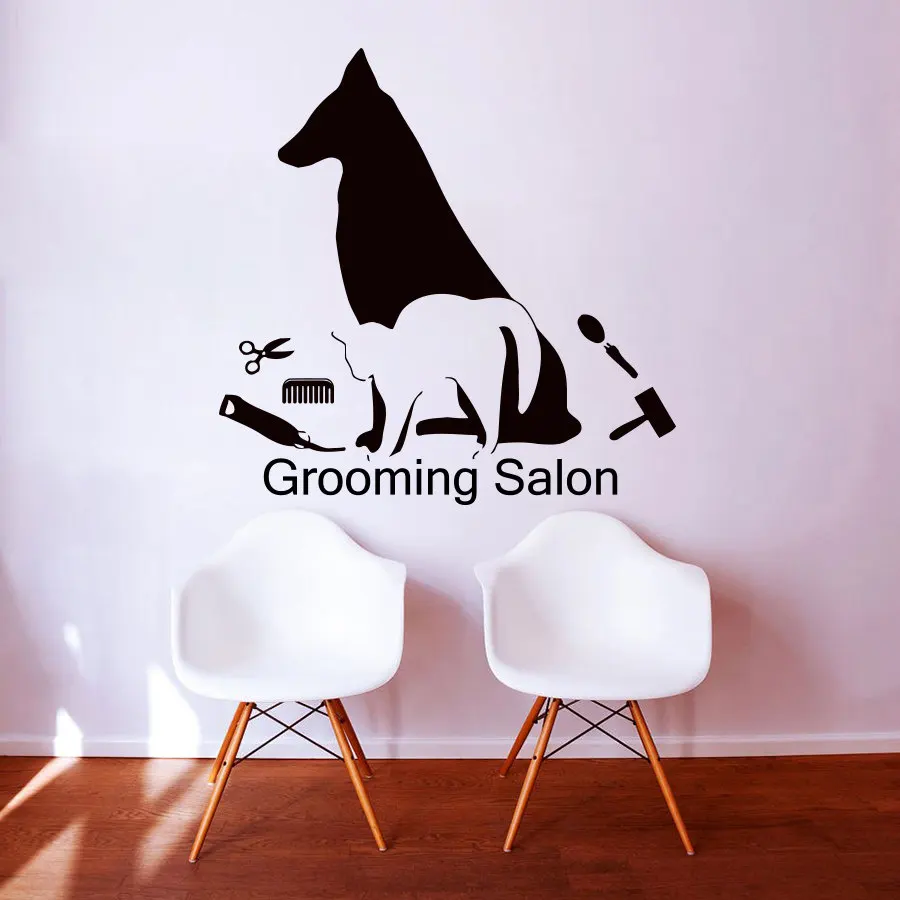 Petshop Grooming Salon Wall Sticker Cat And Dog Wall Decals Vinyl Removable Living Room Wall Decor Sticker New Arrival
Petshop Grooming Salon Wall Sticker Cat And Dog Wall Decals Vinyl Removable Living Room Wall Decor Sticker New Arrival