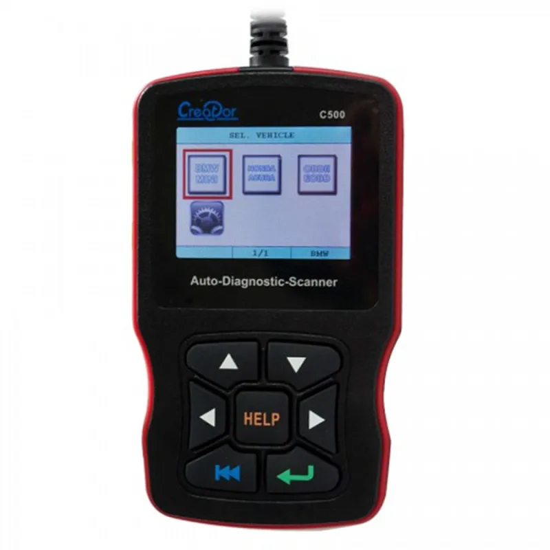 Newest Creator C500 Auto Diagnostic Scanner for OBDII EOBD Update Online Multi-language
Newest Creator C500 Auto Diagnostic Scanner for OBDII EOBD Update Online Multi-language