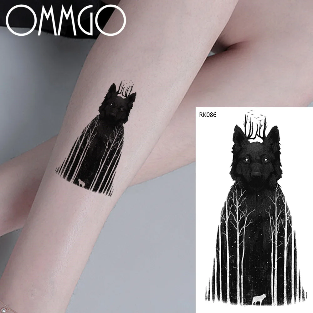 Временная татуировка OMMGO на запястье фальшивые татуировки