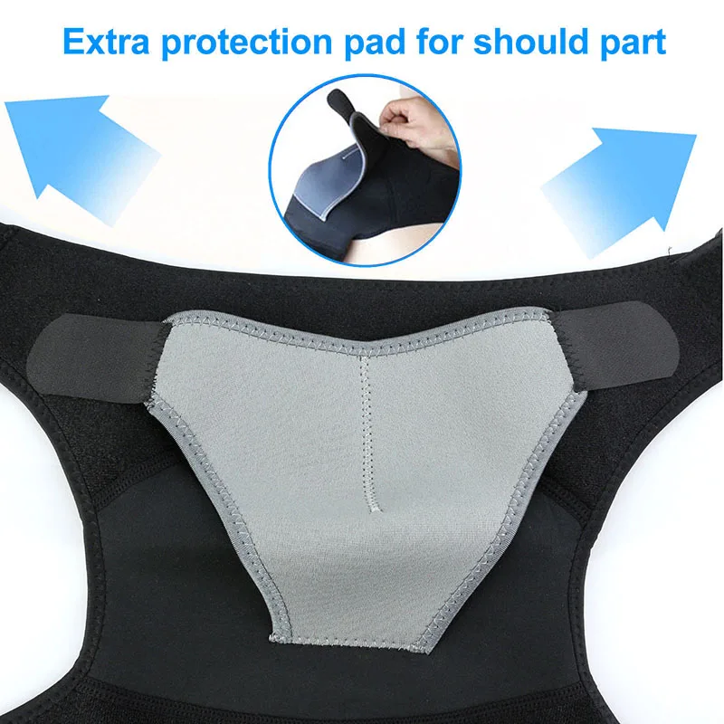 Left/Right Shoulder Protector Bandage Brace Adjustable Joint Pain Support Strap Sports Training Equipment ED-shipping
Left/Right Shoulder Protector Bandage Brace Adjustable Joint Pain Support Strap Sports Training Equipment ED-shipping
