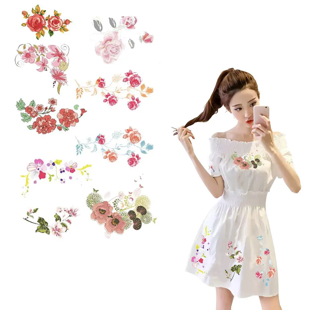 Patches for Girls Clothes Lovely Flower Plant Patch DIY Accessory A-level Washable Heat Transfer Iron Stickers Appliques Cheap
Patches for Girls Clothes Lovely Flower Plant Patch DIY Accessory A-level Washable Heat Transfer Iron Stickers Appliques Cheap