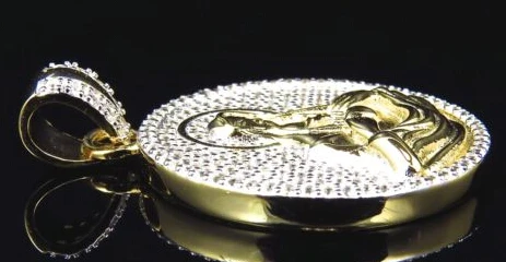 free chain gold silver color high quality micro pave AAA cubic zirconia bling cz mother mary necklace for men women
free chain gold silver color high quality micro pave AAA cubic zirconia bling cz mother mary necklace for men women