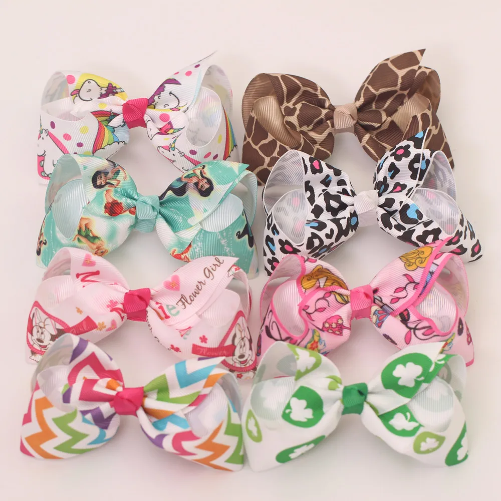 4inch Printed Grosgrain ribbon Hair clips accessories for children hairpin headdress hair bows ornaments Headdress hairpin
4inch Printed Grosgrain ribbon Hair clips accessories for children hairpin headdress hair bows ornaments Headdress hairpin