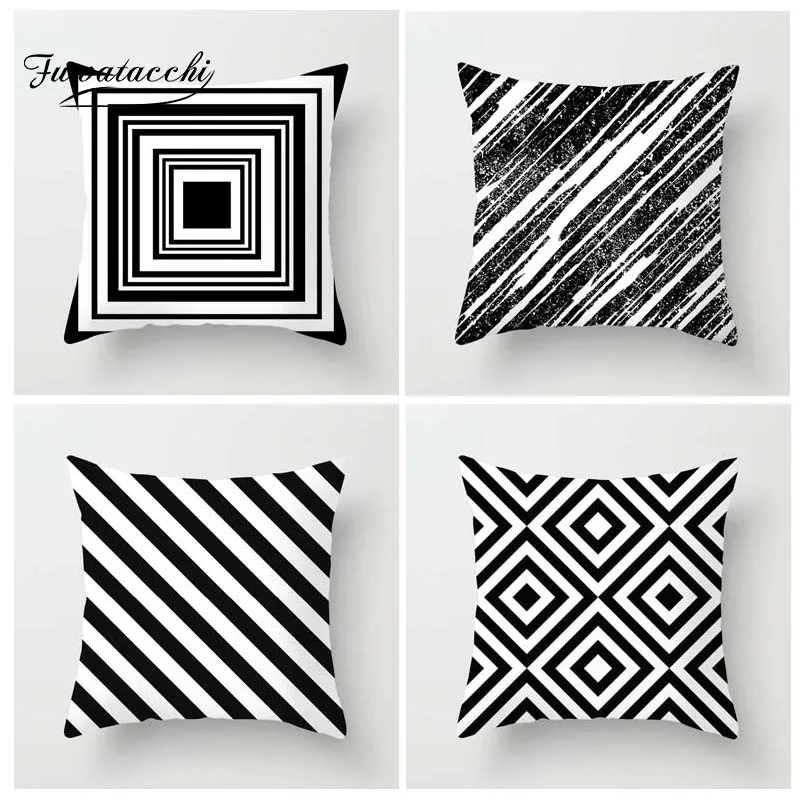 Fuwatacchi Geometric Style Cushion Cover Arrow Plain Dot Wave Printed Pillow Cover Black White Decorative Pillows For Sofa Car
Fuwatacchi Geometric Style Cushion Cover Arrow Plain Dot Wave Printed Pillow Cover Black White Decorative Pillows For Sofa Car