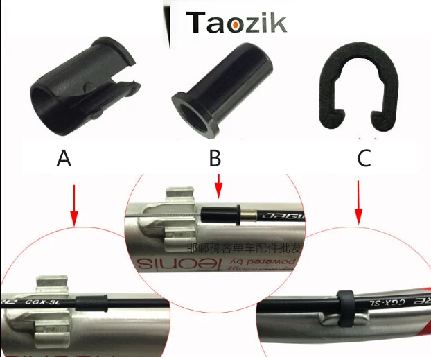 wholesale plactic bicycle shifte brake cable line hose housing sleeve clips guide
wholesale plactic bicycle shifte brake cable line hose housing sleeve clips guide